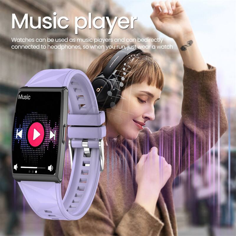 Music player

Watches can be used as music players and can be directly connected to headphones, so when you run, just wear a watch