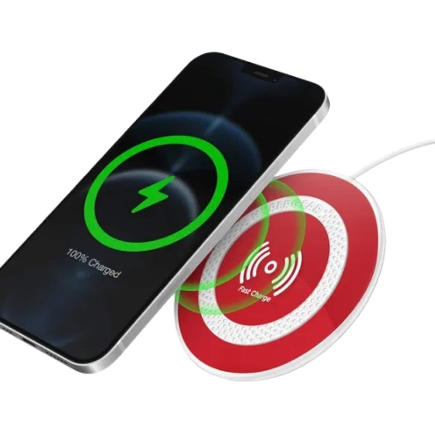 Stock Preferred - ChargePad Pro 15W Wireless Fast Charger - Red