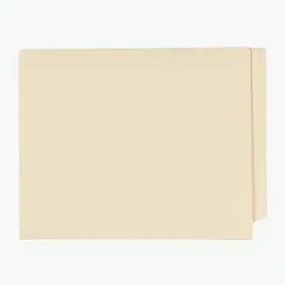 Front. Pendaflex - Pendaflex End Tab File Folder, Straight Cut, Letter Size, Manila, 50/Box (16625) - Manila.