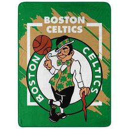 Northwest - Boston Celtics 46" x 60" Dimensional Micro Raschel Plush Throw Blanket - Green