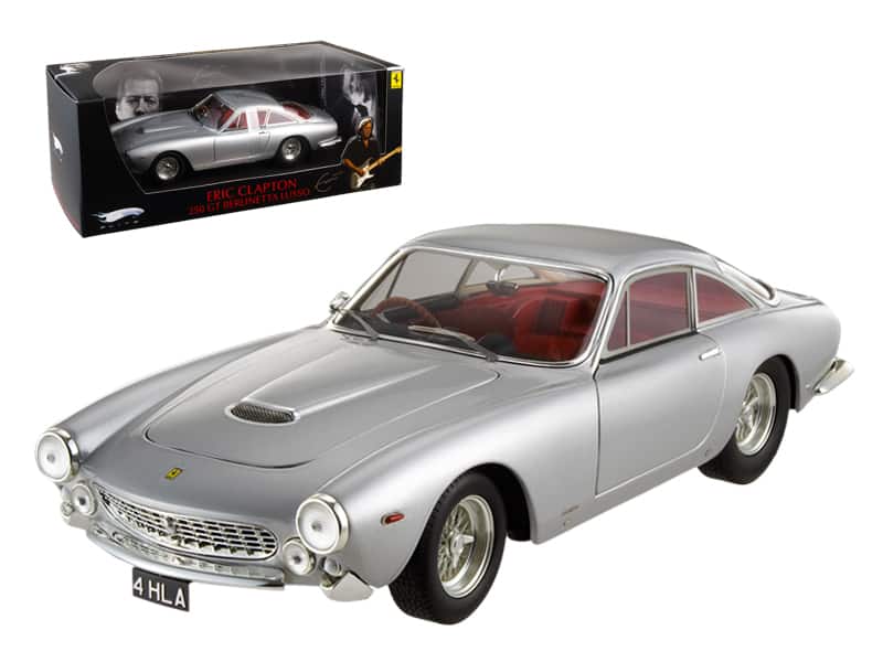 "Ferrari 250 GT Berlinetta Lusso RHD Eric Clapton's Car Silver w/ Red Interior ""Elite Edition"" 1/18 Model Car Hot Wheels" price history on PriceWatchPro