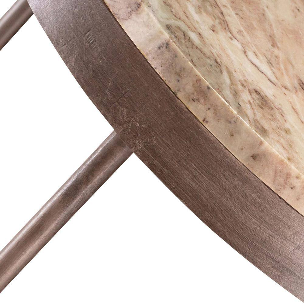 Alt View 7. Liberty Furniture Industries - Eclipse Nesting Tables in Graystone Marble Topw/ Pewter Metal - Gray.
