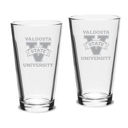 Jardine - Valdosta State Blazers Two-Piece 16oz. Classic Pub Glass Set - Multicolor