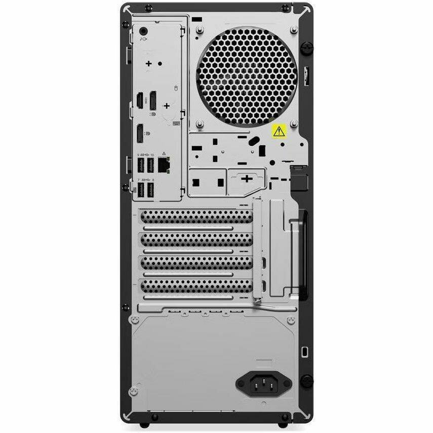 Alt View 3. Lenovo - M90t Gen 5 4.20 GHz W11P64 32.0GB 1TB PCIe DVD RAMBO - ThinkCentre M90t Gen 5, Intel® Core™ i7-14700 vPro® - Black.