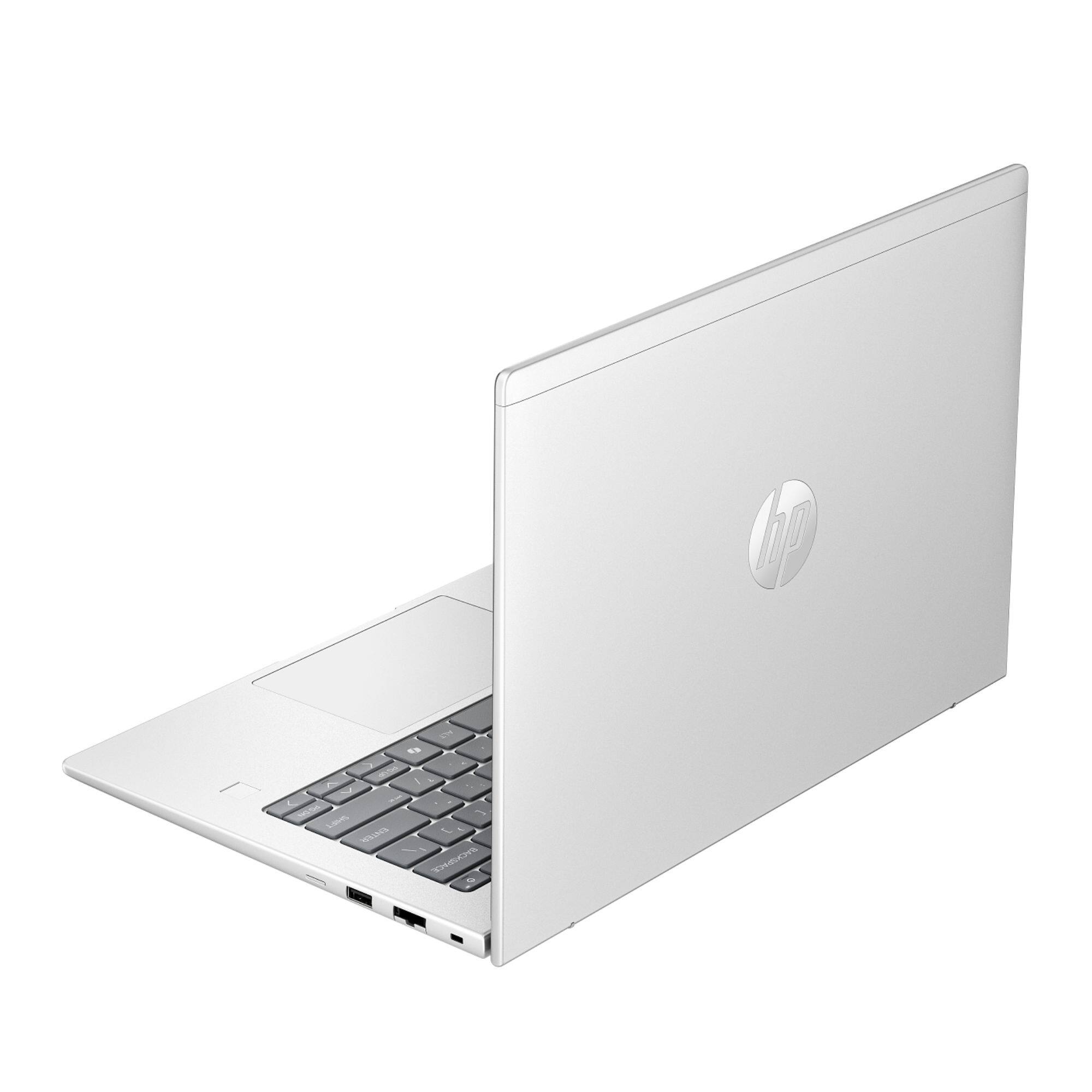Alt View 3. HP - ProBook 4 G1a 14" WUXGA Touchscreen AMD Ryzen 3 210 3.0 GHz 8 GB 256 GB SSD AMD Radeon 740M Windows 11 Pro Laptop - Silver.