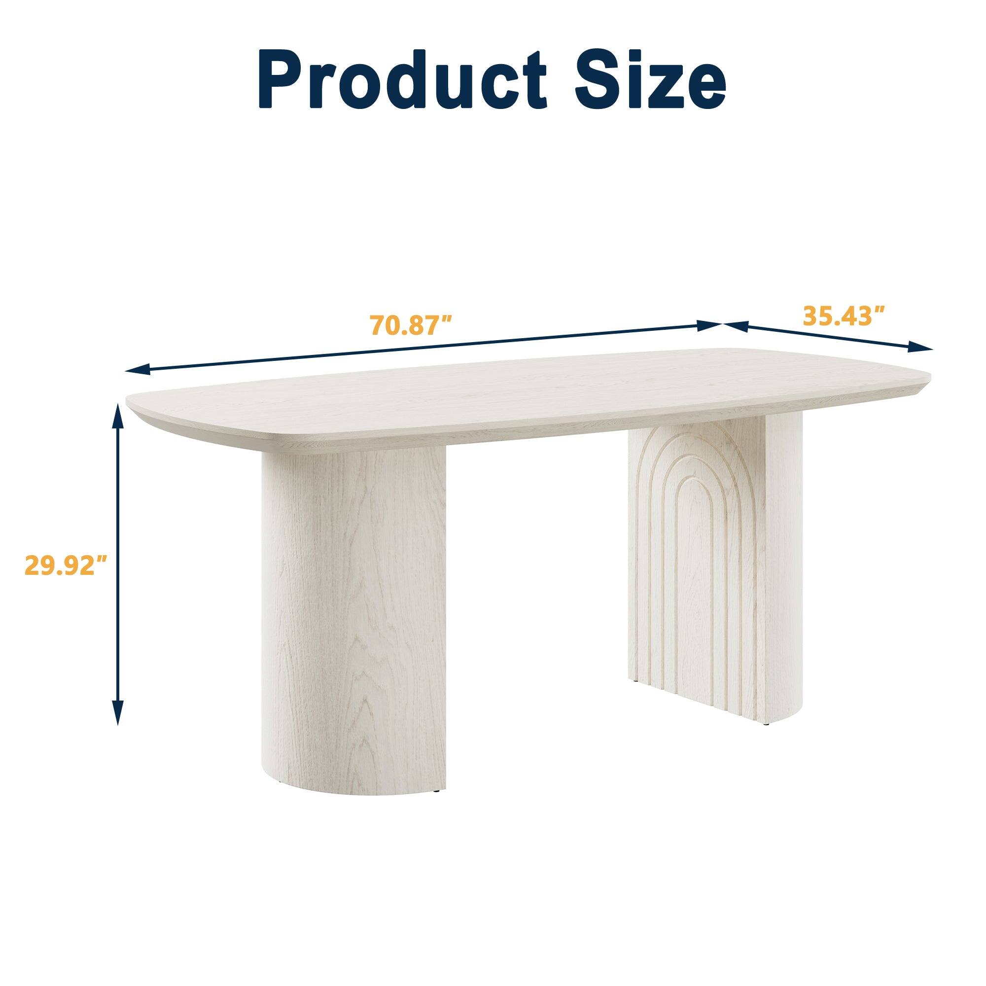 Product Size

- Length: 70.87"
- Width: 35.43"
- Height: 29.92"