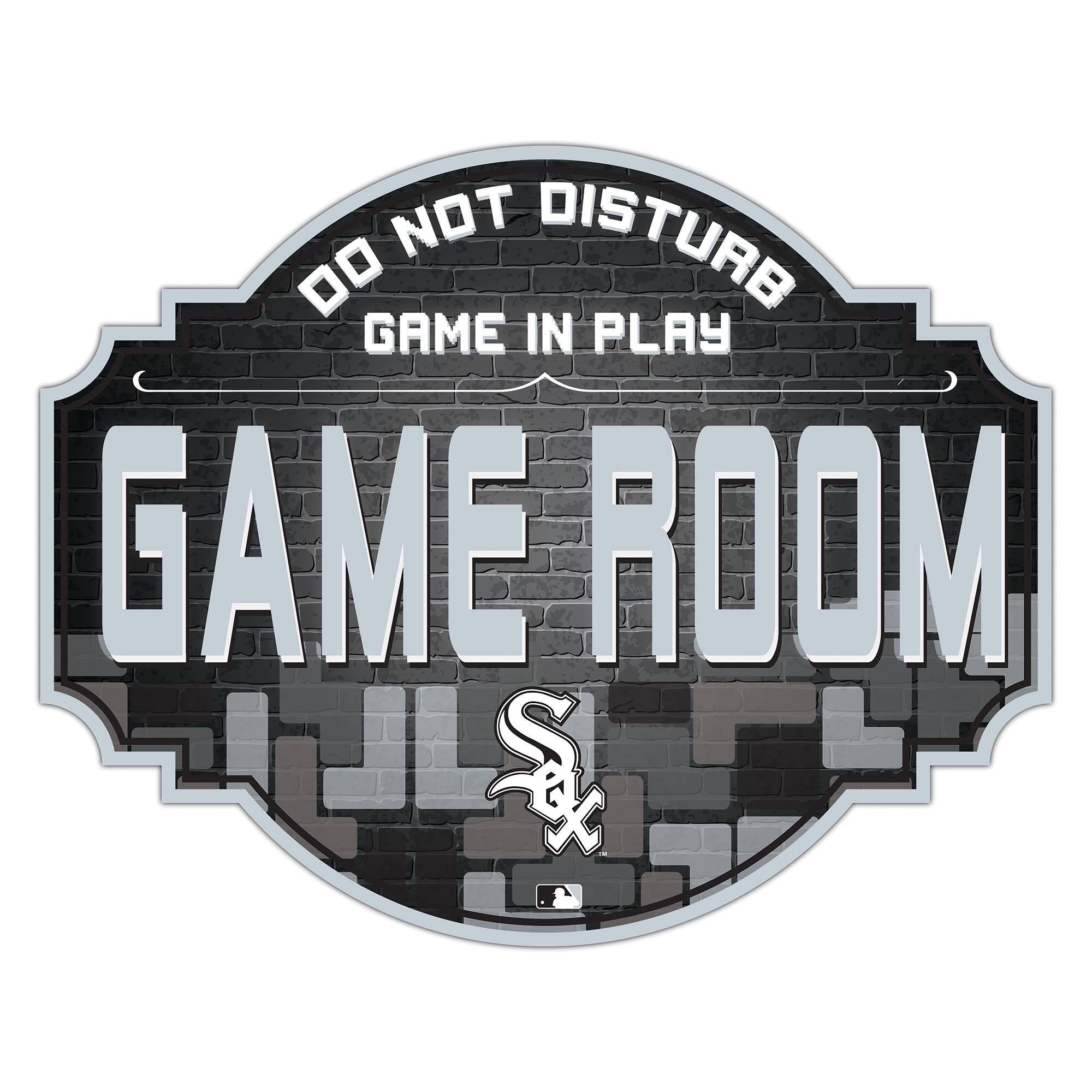 Chicago White Sox 12'' Game Room Tavern Sign