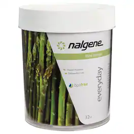 Nalgene - Kitchen Storage Container - 32 oz. - Clear/White