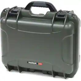 NANUK - Medium Series 915 NK-7 Resin Protective Case w/Padded Dividers, Olive