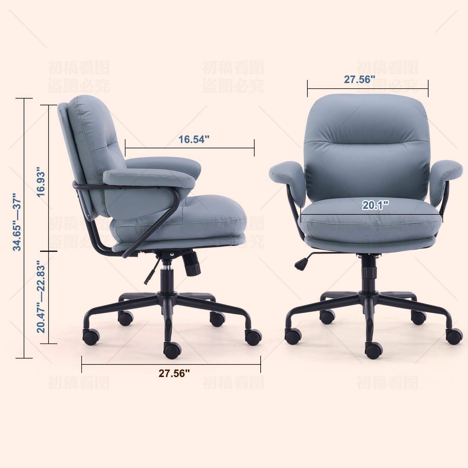 27.56"  
16.54"  
34.65"-37"  
16.93"  
20.47"-22.83"  
27.56"  
20.1"