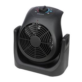 Vaczon - 1500W 2-in-1 Fan Heater, Portable Electric Space Heater with Dual Settings for Home & Office - Black