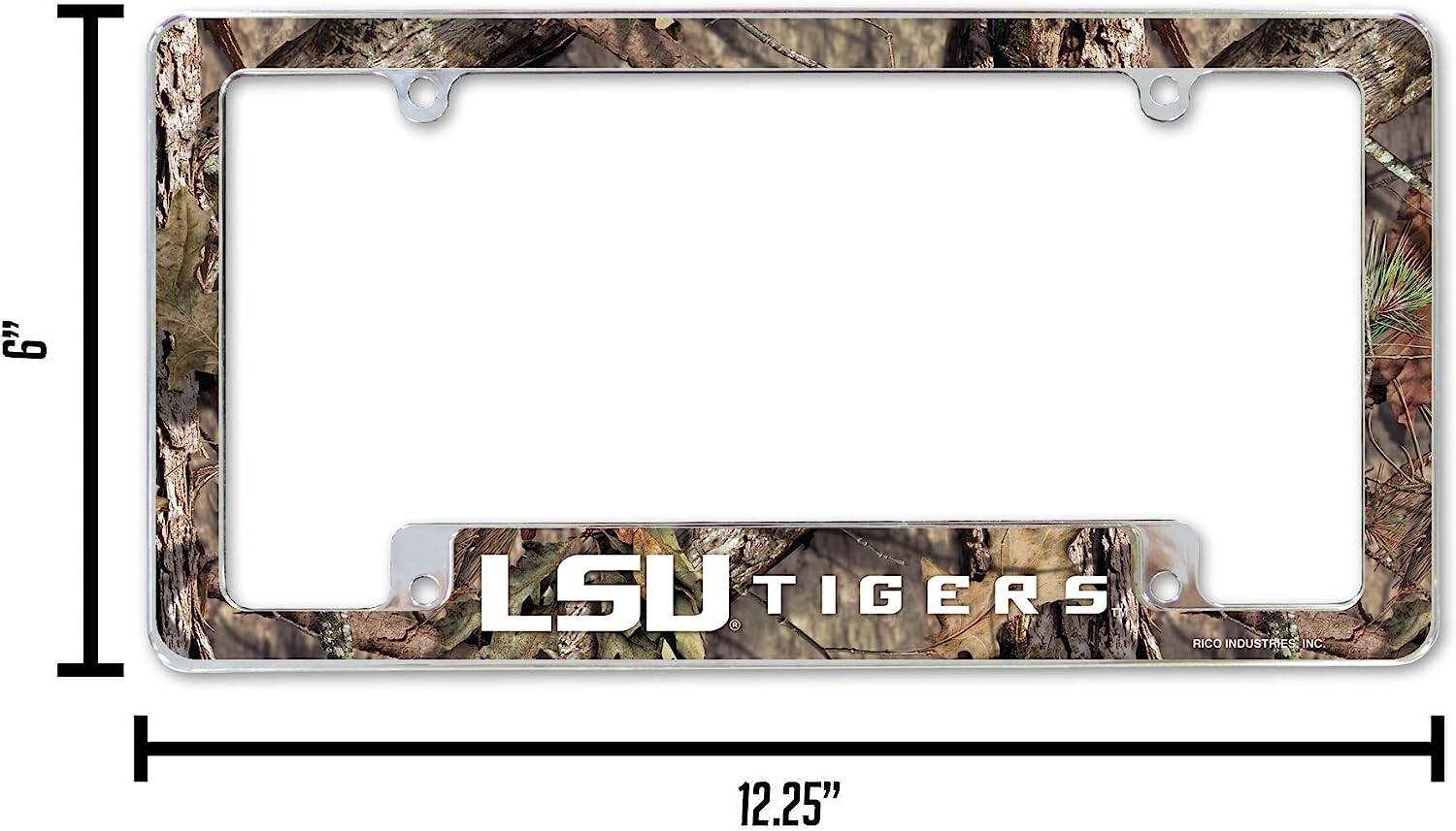 LSU Tigers  
Rico Industries NC  
6" x 12.25"