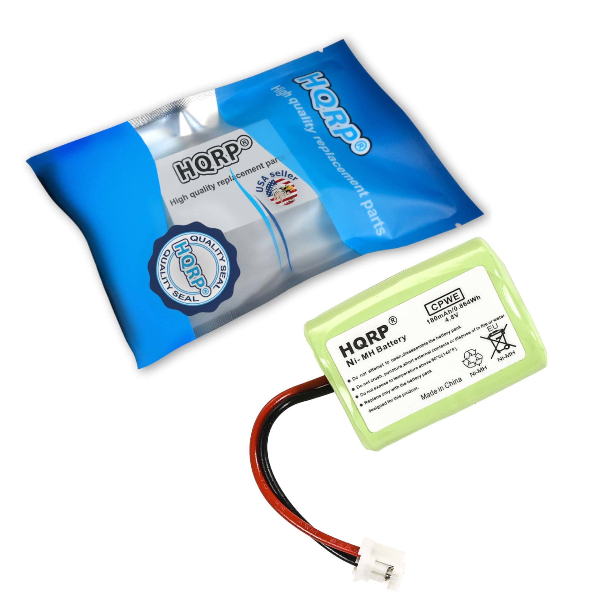 High HORPO par quality HORPO High quality replacement parts USA seller replacement parts QUALITY QUALITY HQRP SEAL SEAL CPWE 864Wh R 180mAh/0 4.8V 4 - metar park o - EU - betery dES HQRP MH Battery spen.dissspamble aa (140 contects - Ni-MH NI- - nta ove Whempe pentatore temperature i N-MH -a . - croaL - bertaryy China ins - x a +. - produet in Ca paniy Made Reglace Ais - desighed