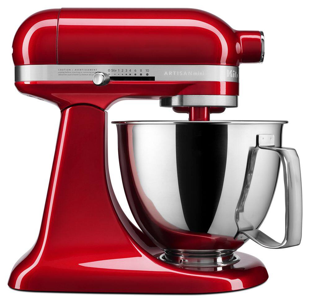 KitchenAid - Artisan Mini 3.5 Quart Tilt-Head Stand Mixer KSM3316XCA - Candy Apple Red