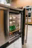 Alt View 12. Dacor - 24" Undercounter Siver Panel Kit Compatible with Dacor Undercounter Wine and Refrigeration - Silver.
