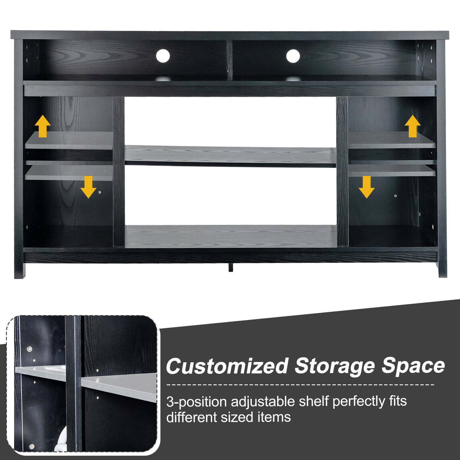 Customized Storage Space
3-position adjustable shelf perfectly fits different sized items