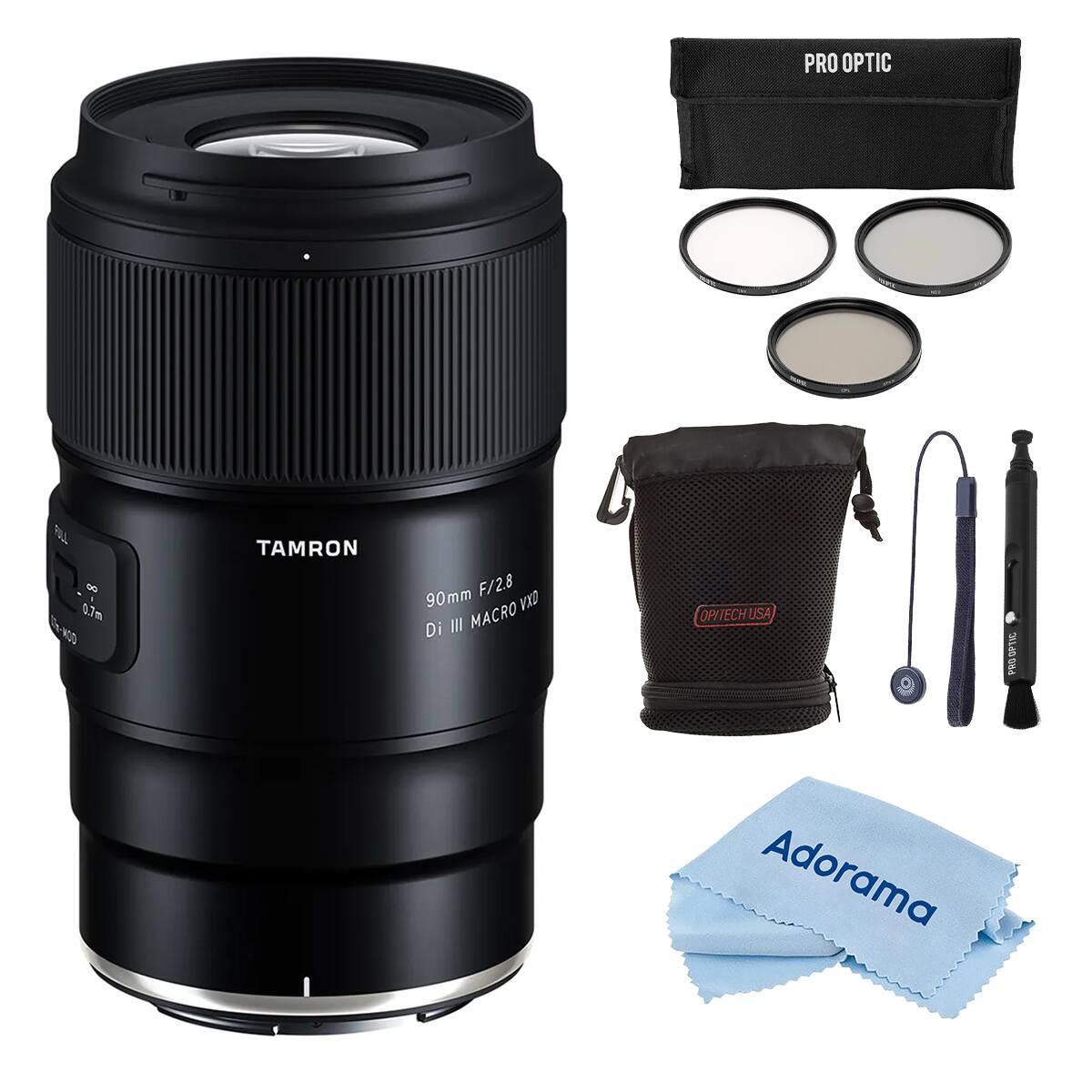 PRO OPTIC 0.7m TAMRON 90mm F/2.8 VXD Di III MACRO OPYTECH USA PRO OPTIC Adorama