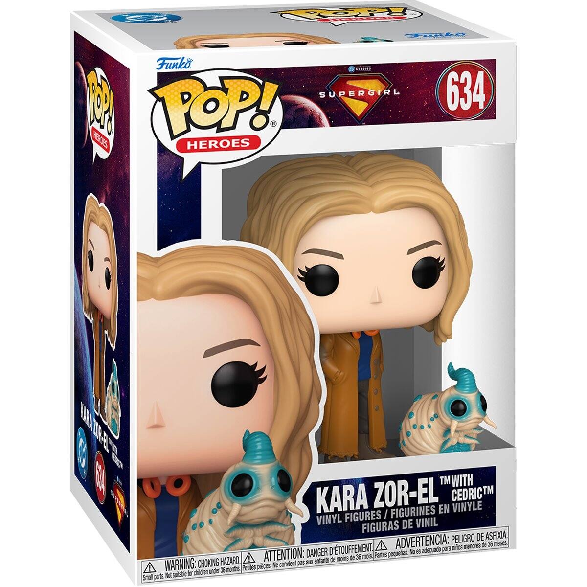 Funko Supergirl: Kara Zor El w Cedric #634 Multicolor FU90795
