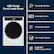 The text on the image is grouped and corrected as follows:
600 Series Front Load Dryer
15-Minute Fast Dry
+ - 44" Reversible Doors
Temperature Sensor
Extra Large Capacity
Dedicated PODS Compartment