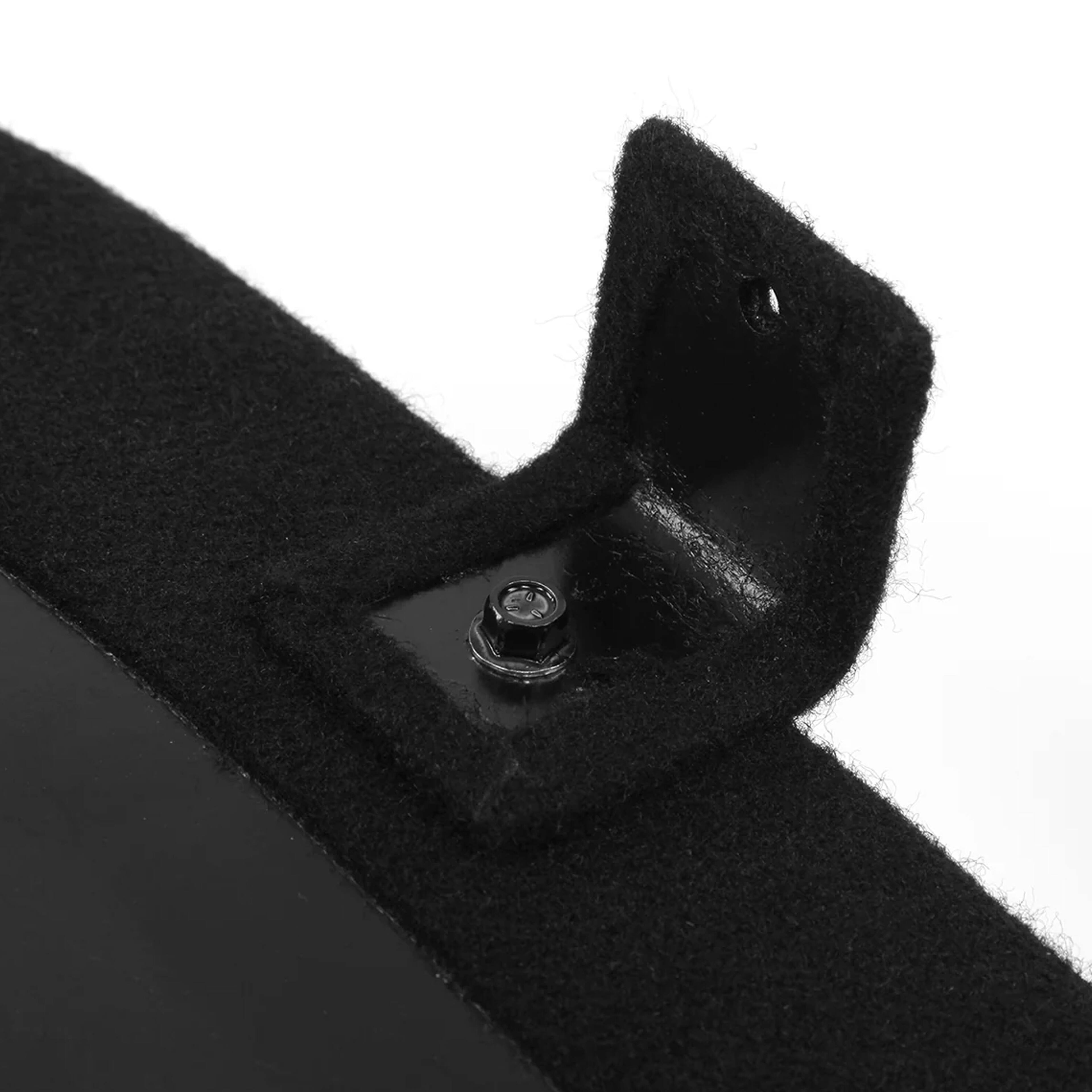 Alt View 1. NVX - UBE-TSLAS-G1 BOOST Box Custom Fit 10in Empty Sealed Subwoofer Enclosure for 2012-2020 Tesla Model S, Y.