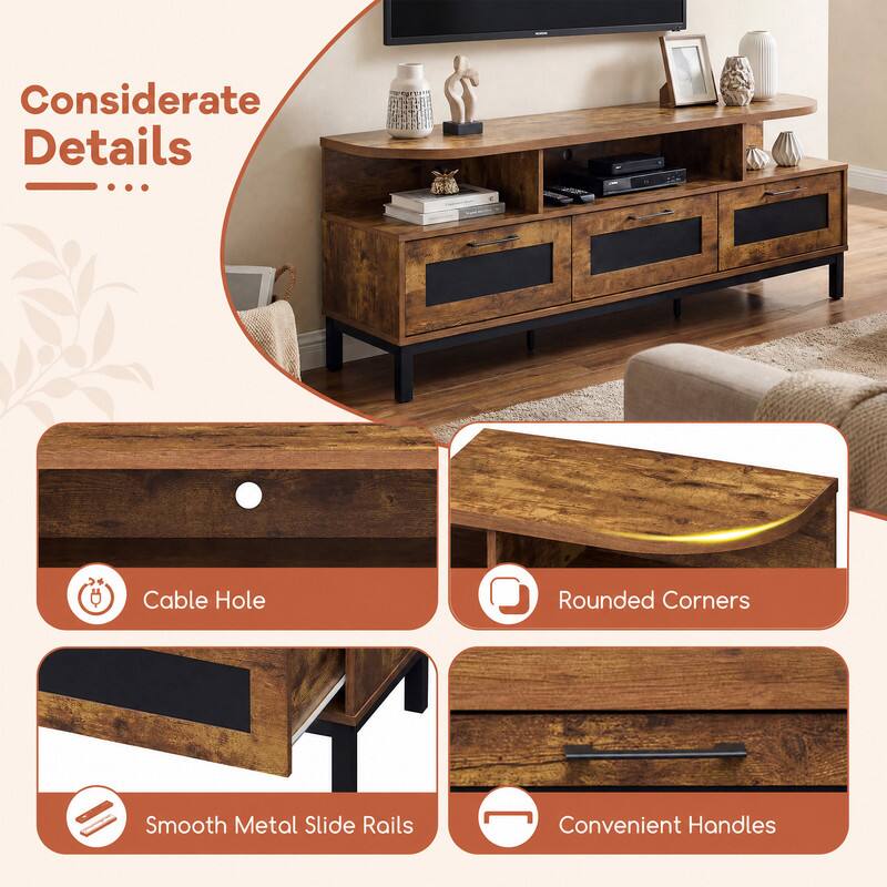Considerate Details ...

- Cable Hole
- Rounded Corners
- Smooth Metal Slide Rails
- Convenient Handles