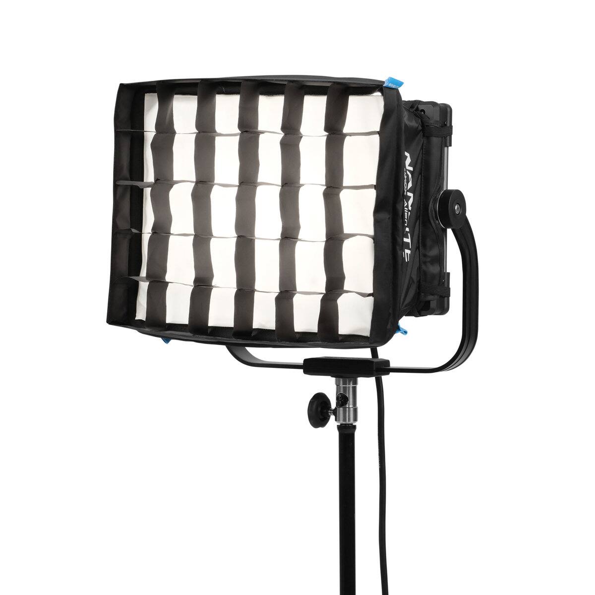 Alt View 2. NANLITE - Nanlite Alien 150C 150W RGBWW LED Panel Light with Yoke.