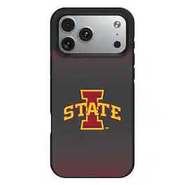 Keyscaper - NCAA - Iowa State Cyclones Linen Logo iPhone Bump Case - 15 - Black