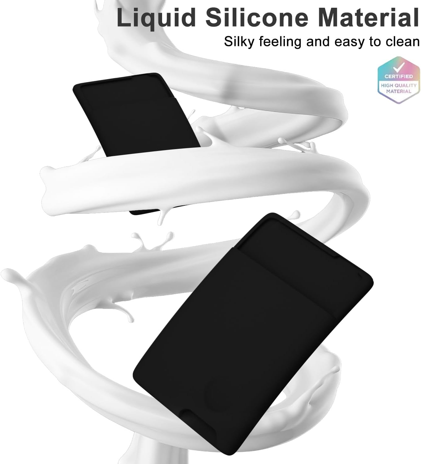 Liquid Silicone Material, Silky feeling and easy to clean, CERTIFIED HIGH QUALITY MATERIAL