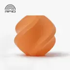 Front. Bambu Lab - 1.75mm PLA Matte Filament - Mandarin Orange.