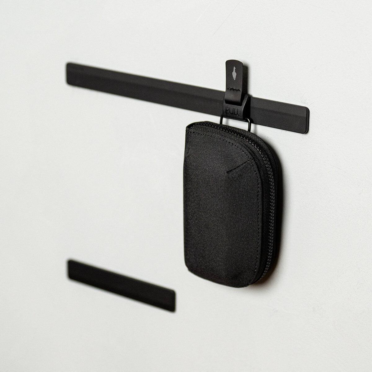 Alt View 4. ALPAKA - Zip Wallet Organizer Pouch with Coin Pocket, Fits Up to 30 Cards, Full Zip Closure, Magnetic Coin Pouch, HUB Compatible - Blue Axoflux 300D.