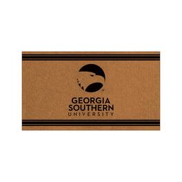 Evergreen Enterprises - Georgia Southern Eagles 28" x 16" Primary Logo Outdoor Coir Entryway Mat - Multicolor