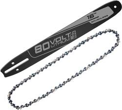 Greenworks - 16-Inch Replacement Chainsaw Bar and Chain Combo - Black - Front_Zoom