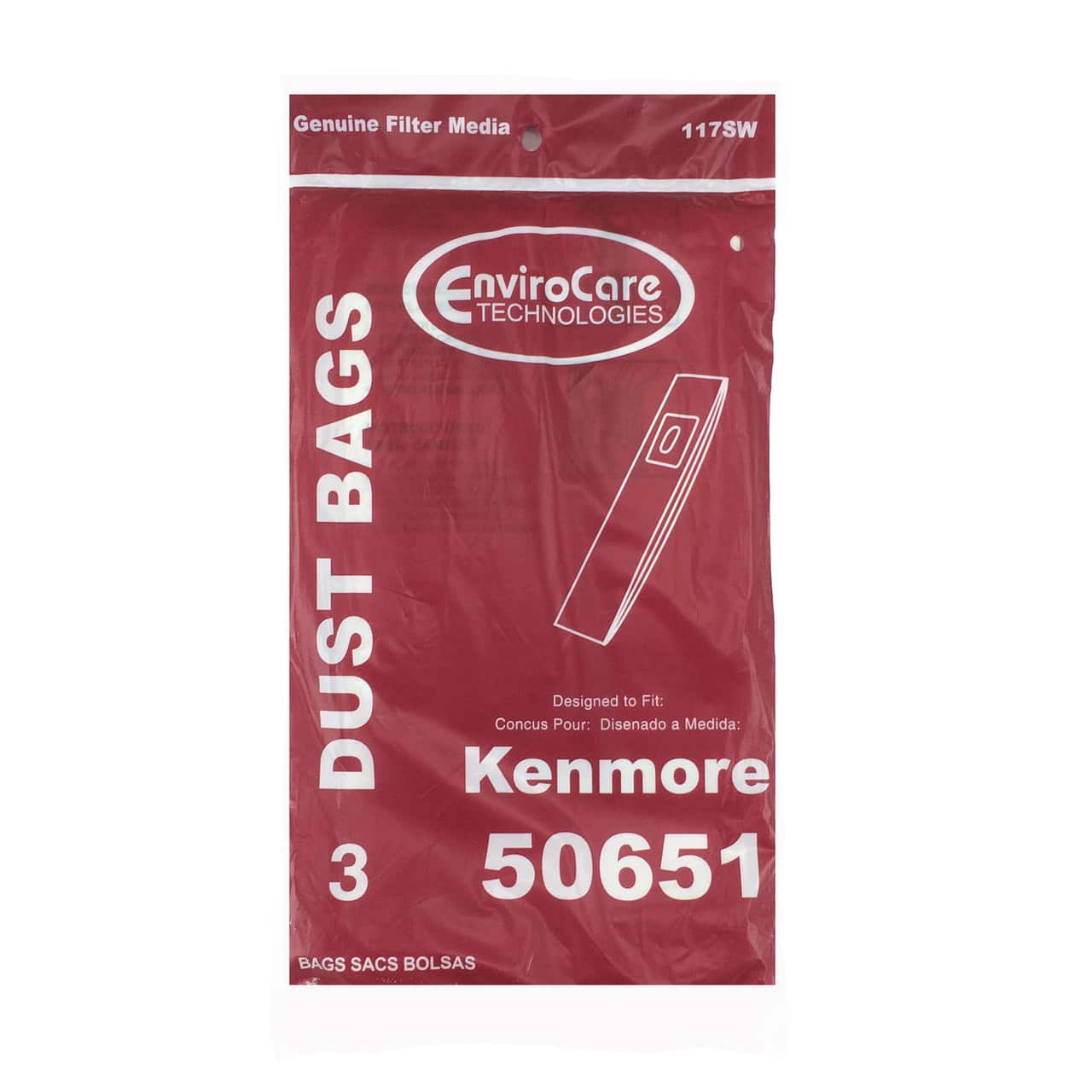 EnviroCare - Vacuum Bags (3 Pack) Part #117SW