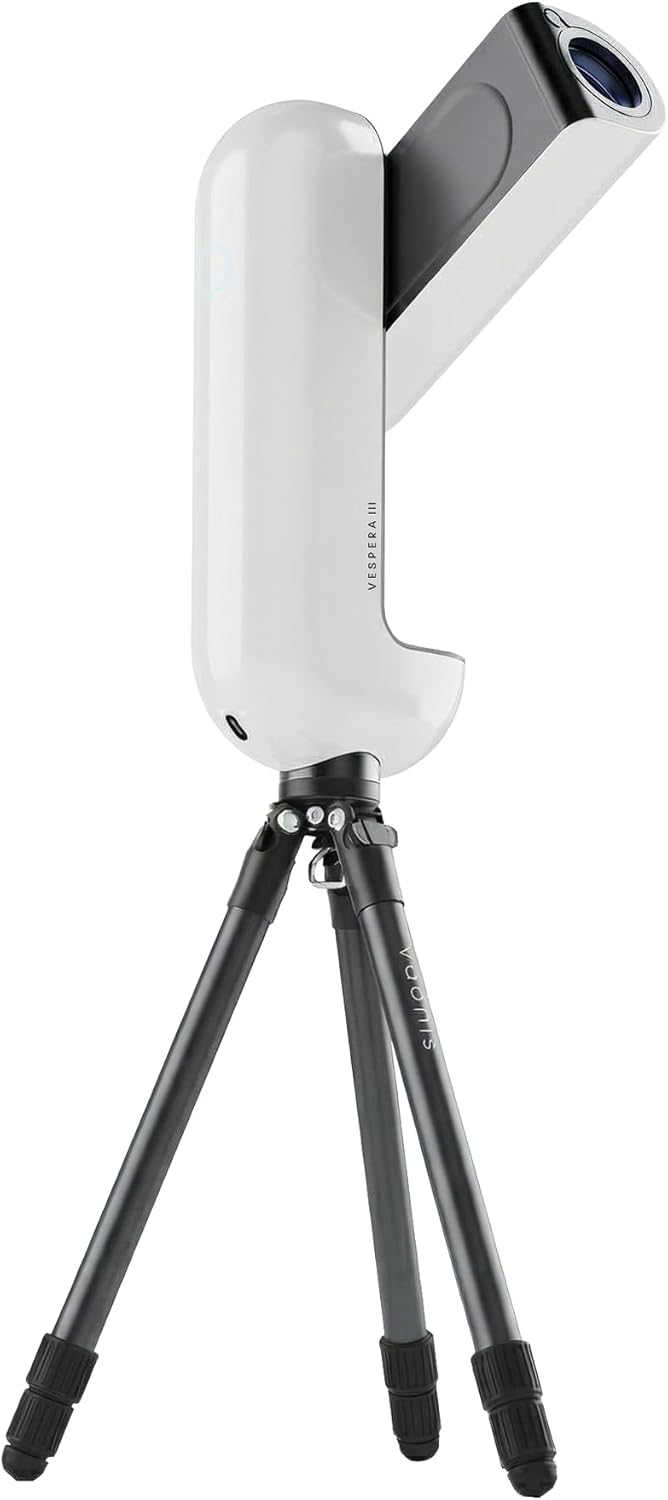 Vaonis - Vespera 3 Smart Astrophotography Telescope w/ Auto-Tracking, 11Hr Battery & Aluminium Tripod
