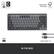 In the box, you will find a Logitech keyboard that is made of 47% recycled C Plastic and certified carbon neutral. The keyboard is designed with responsible packaging, featuring the FSC logo. The keyboard has a USB cable that is 1 meter long.