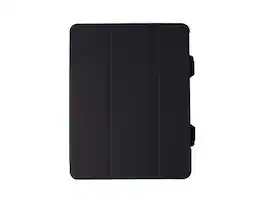 Verizon - Folio Case and Screen protector for 2020 12.9 inch iPad Pro - Black