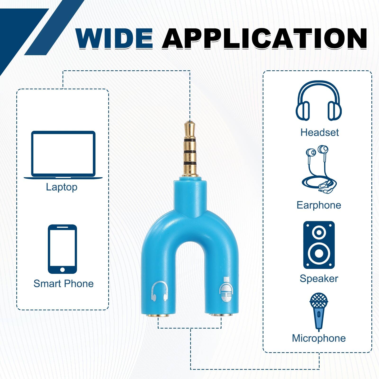 WIDE APPLICATION

Headset
Earphone
Smart Phone
Speaker
Microphone