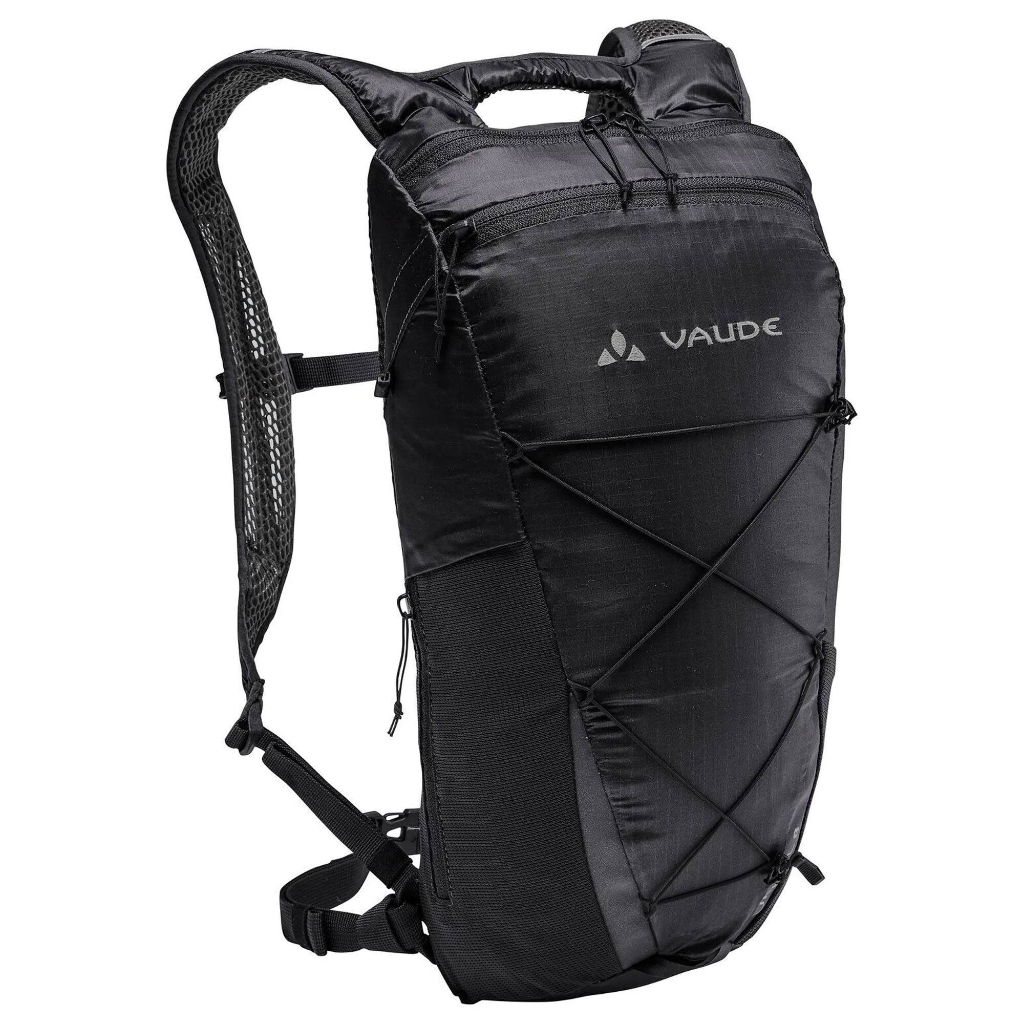 Front. VAUDE - Vaude Uphill 8 Lightweight Backpack - Black - Black.