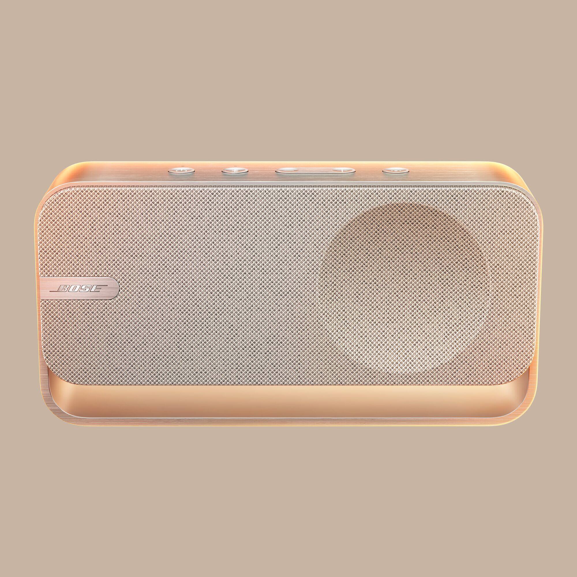 Alt View 6. Bose - SoundLink Home Portable Bluetooth Speaker - Light Silver.