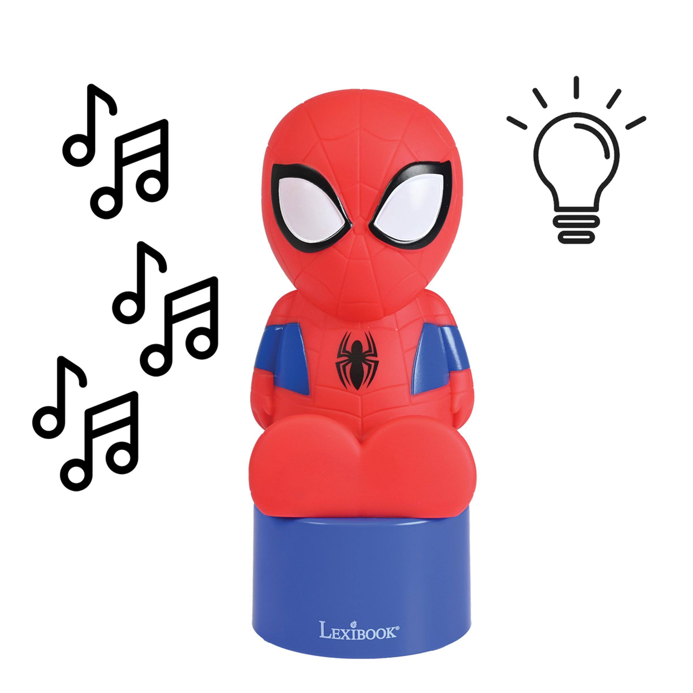 Alt View 3. Lexibook - Spider-Man Nightlight Bluetooth Speaker.