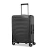 Front. Samsonite - Framelock Max Carry On Spinner Suitcase - Asphalt Black.