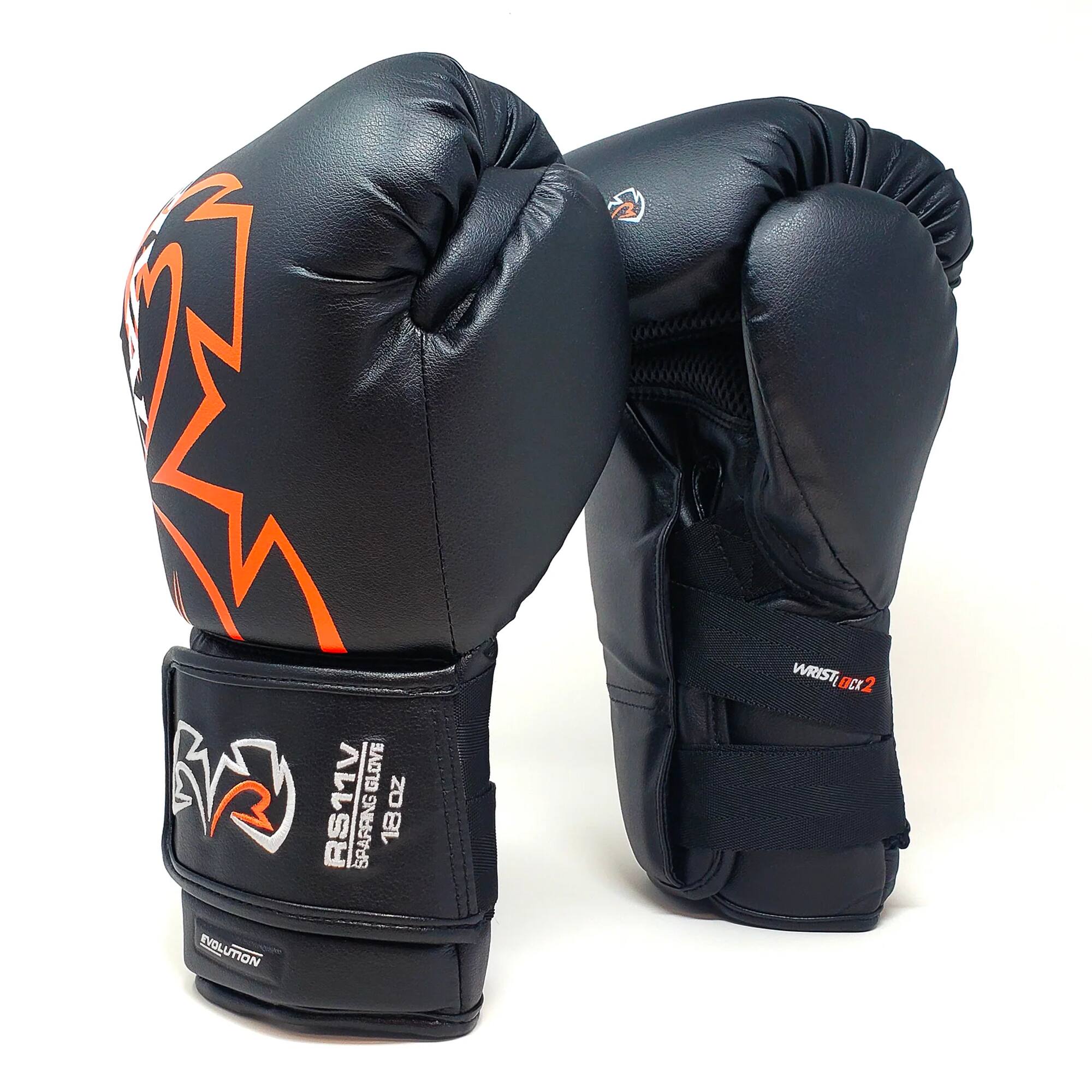 SYOLUTION GLOVE RS11V SPARRING 18 OZ WRISTLOCK 2