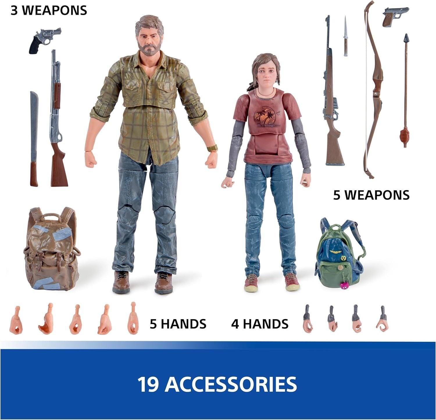 3 WEAPONS  
5 WEAPONS  
5 HANDS  
4 HANDS  
19 ACCESSORIES