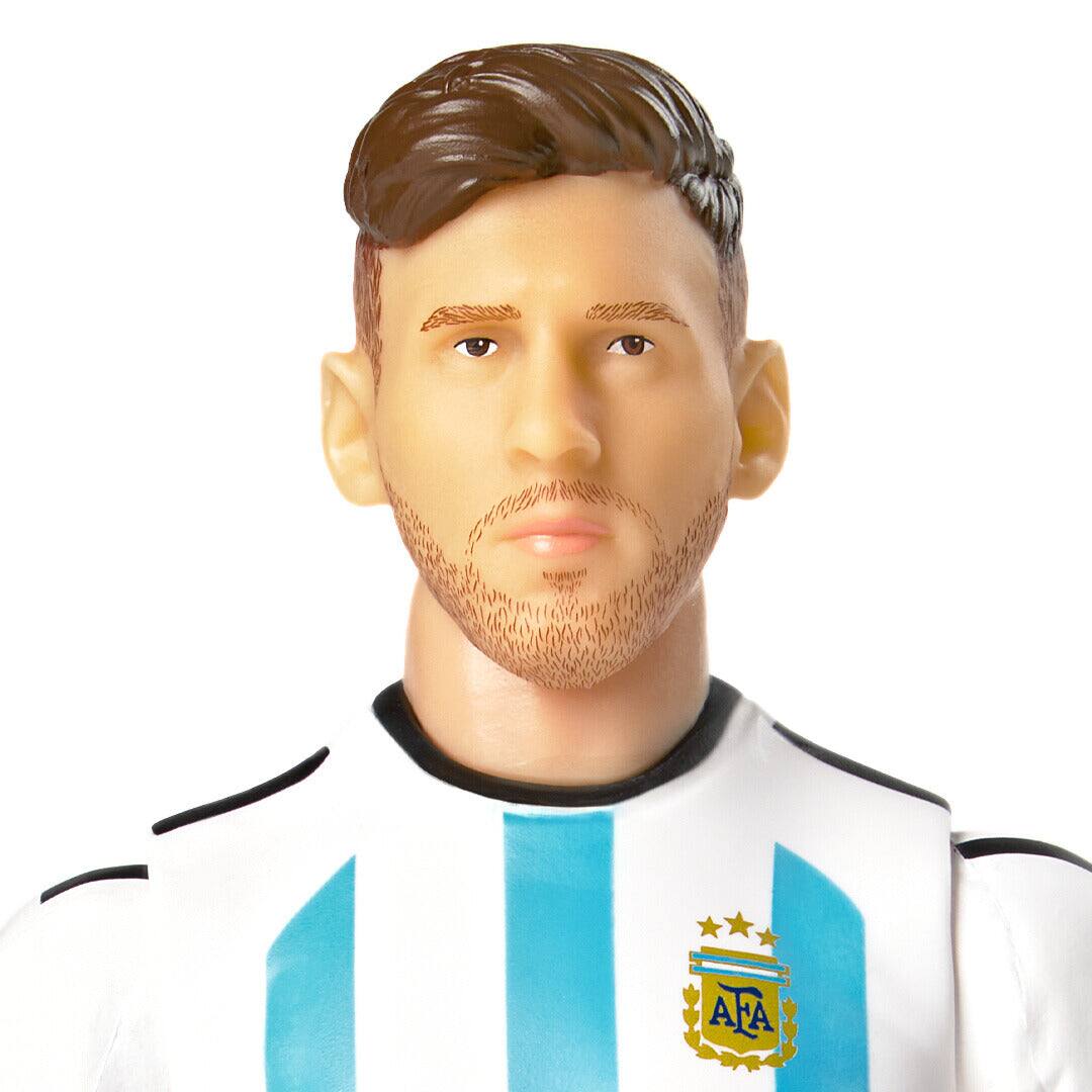Alt View 3. Banbo Toys - Banbo Toys SOCKERS Argentina AFA Lionel Messi 8" Collectible Soccer Action Figure.