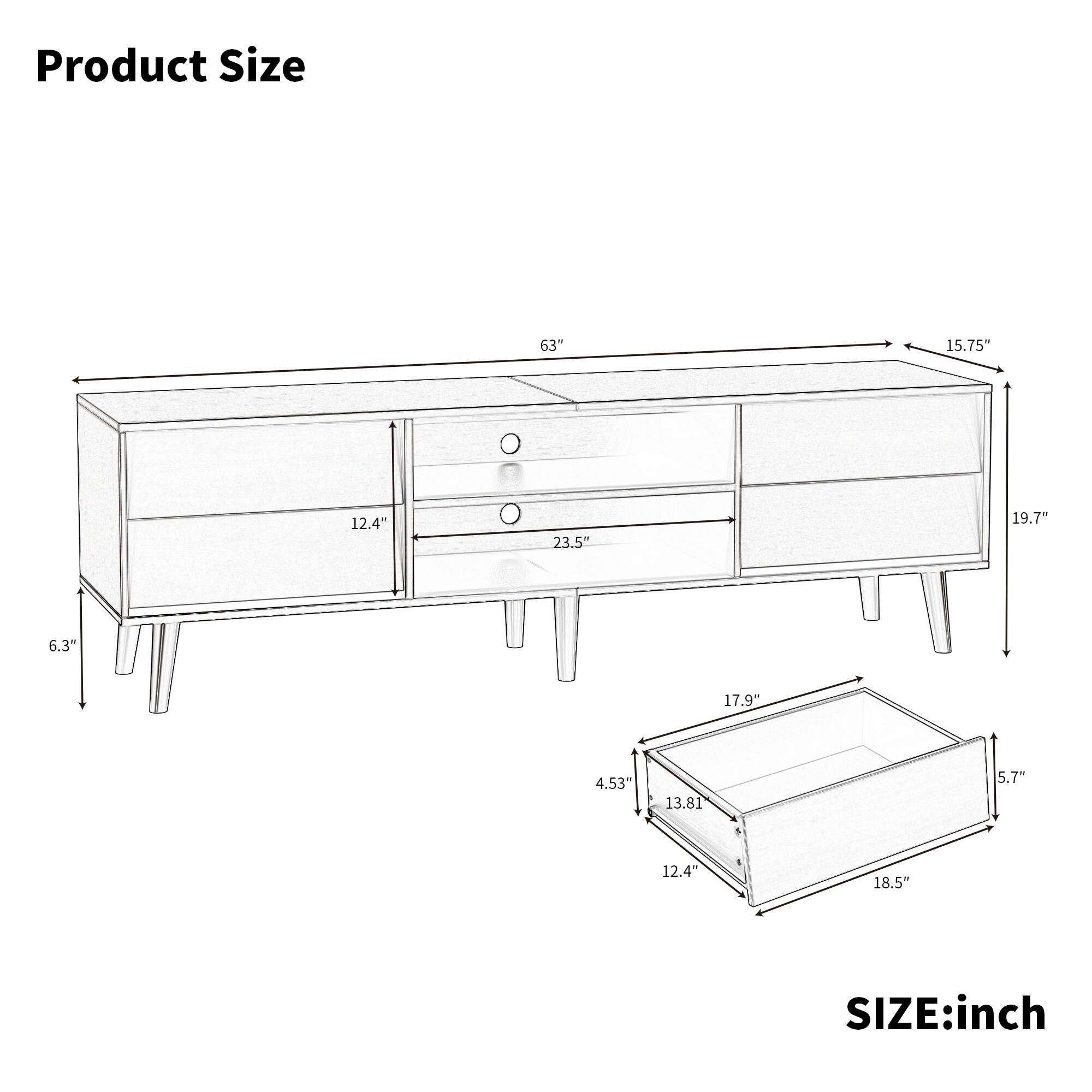 Product Size

- Length: 63"
- Width: 15.75"
- Height: 19.7"
- Drawer Width: 12.4"
- Drawer Height: 6.3"
- Drawer Depth: 23.5"
- Drawer Height: 17.9"
- Drawer Width: 12.4"
- Drawer Depth: 18.5"
- Drawer Height: 5.7"
- Drawer Width: 12.4"
- Drawer Depth: 18.5"
- Drawer Height: 17.9"
- Drawer Width: 12.4"
- Drawer Depth: 18.5"
- Drawer Height: 5.7"
- Drawer Width: 12.4"
- Drawer Depth: 18.5"
- Drawer Height: 17.9"
- Drawer Width: 12.4"
- Drawer Depth: 18.5"
- Drawer Height: 5.7"
- Drawer Width: 12.4"
- Drawer Depth: 18.5"
- Drawer Height: 17.9"
- Drawer Width: 12.4"
-