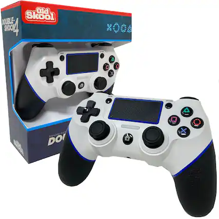 Old Skool DOUBLE-SHOCK 4 r 4 4 TMAR - - OPTIONS C eloal Con Wireless DOI