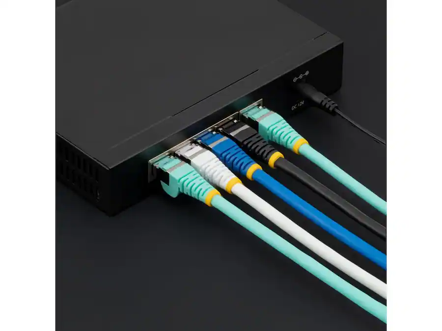 StarTech.com StarTech 50ft CAT6a Ethernet Cable, 10GbE, 100W PoE++ ...