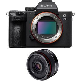 Sony - ILCE-7M3 a7III Mirrorless Camera (Body Only) with 35mm f/2.8 FE Lens (IO35AF-E)