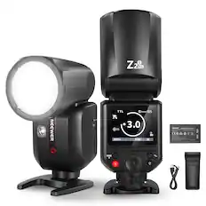 Z2 Pro go da NEEWER TTL M Zoom 105 A + 3.0 4 01 di I ZM/Fn SYNC AF - WEs - - - - - E & a MODE a : 4 2