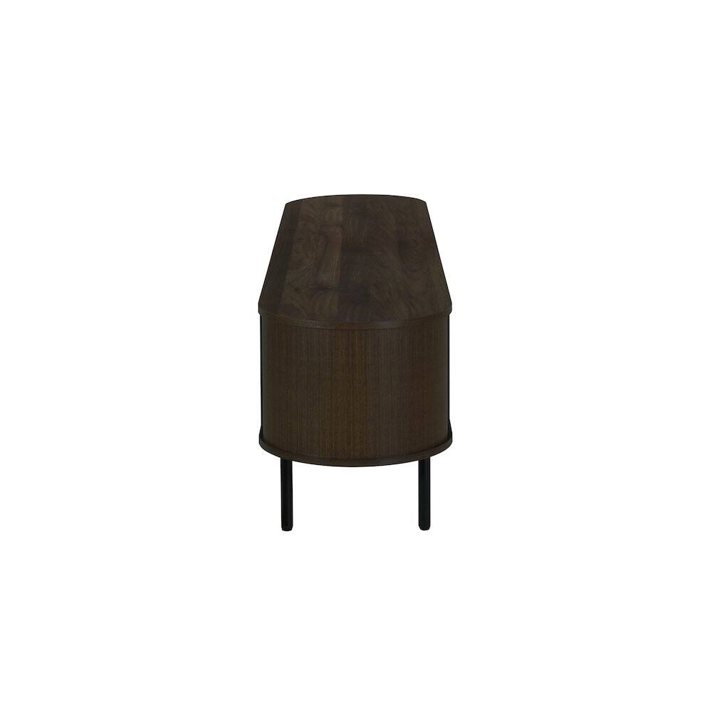 Alt View 2. New Classic Furniture - Brax Walnut TV Stand - Brown.